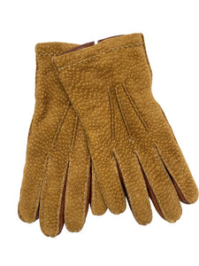 M.D. Chestnut Suede Gloves