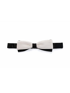 Cigar Pleated Pre-Tied Bow Tie