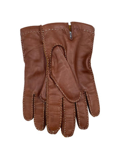 M.D. Chestnut Suede Gloves