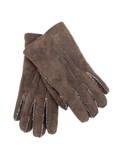 Load image into Gallery viewer, Chocolate Brown Shearling Gloves