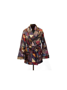 Patchwork Smoking Jacket