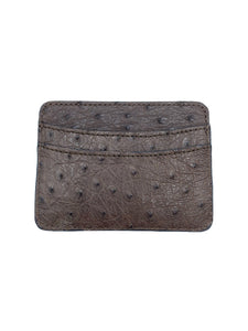 Exclusive Wine Card Holder with Multi Slots in Real Ostrich Leather